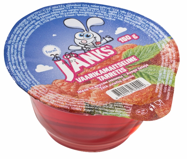 Jänks raspberry flavoured jelly  