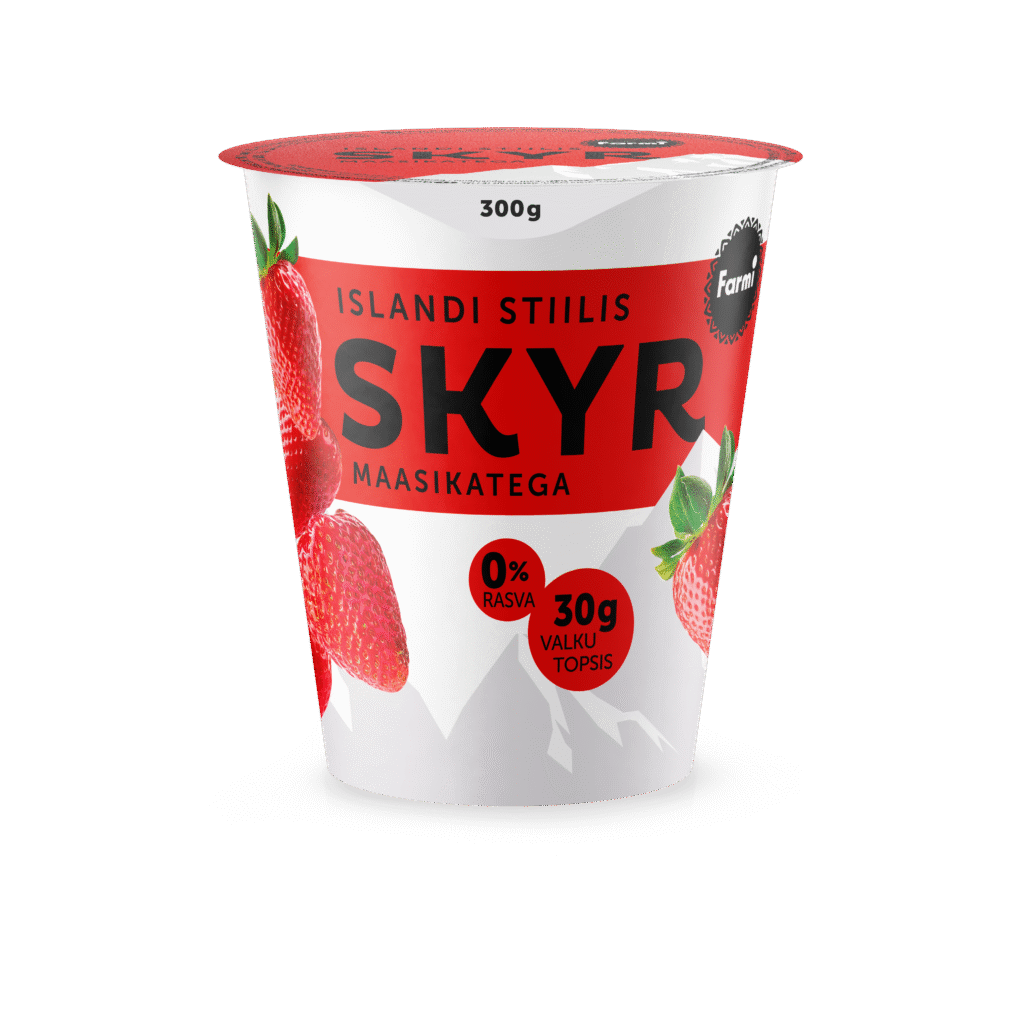Skyr Maasika 300 G Farmi Skyr Maasika 300 G Farmi
