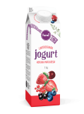 Jogurt koduaia marjadega