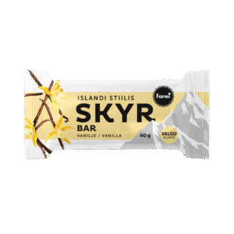 Skyr vanillidessert šokolaadiglasuuris, 40 g